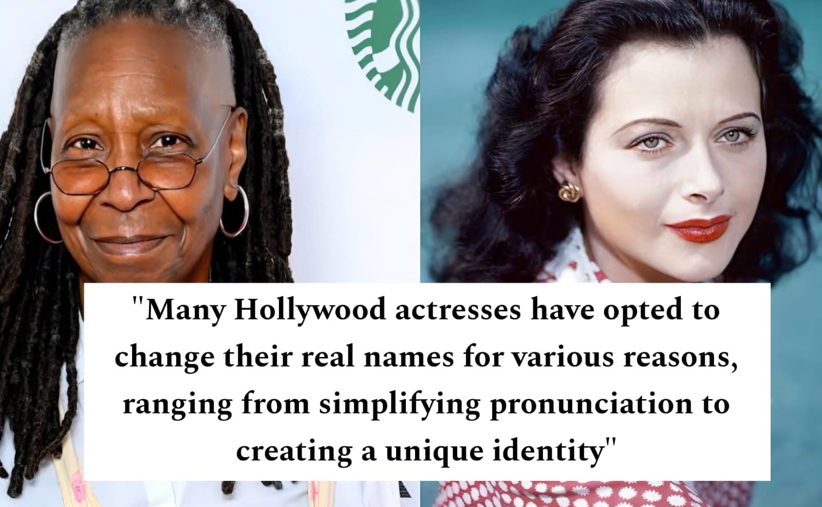 10+ Hollywood Actresses Who Have Changed Their Real Names for Various Reasons