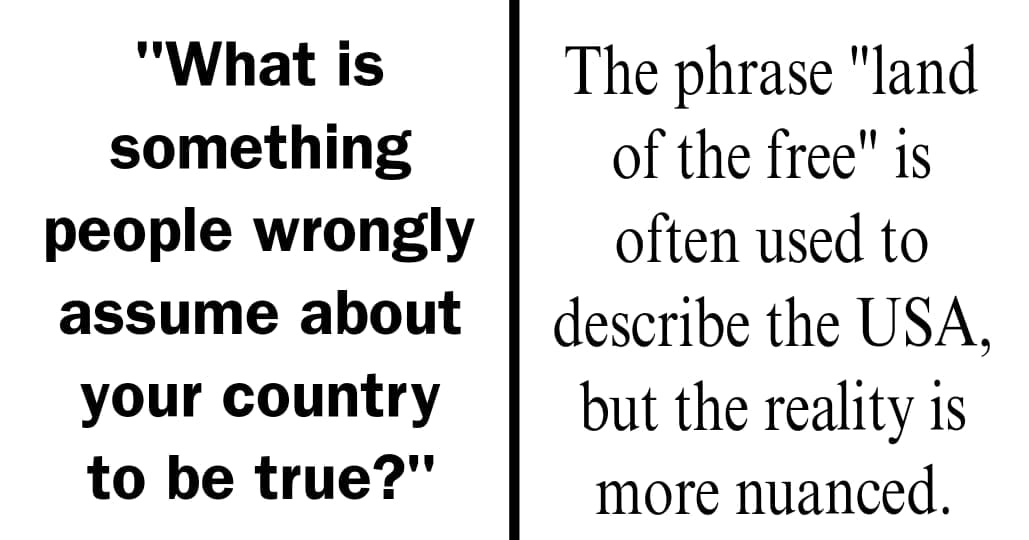 20 Things People Get Wrong About Countries, According to Locals