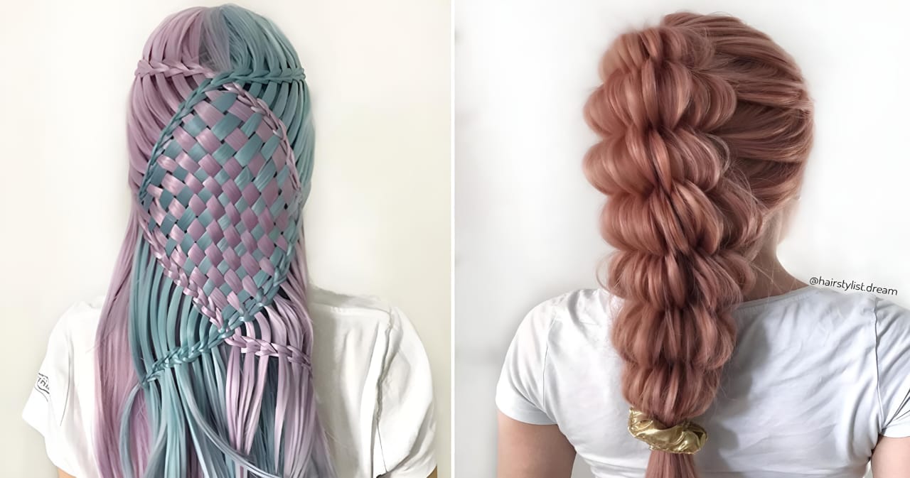 20 Stunning and Intricate Hairstyles Created by This Talented German Teenager